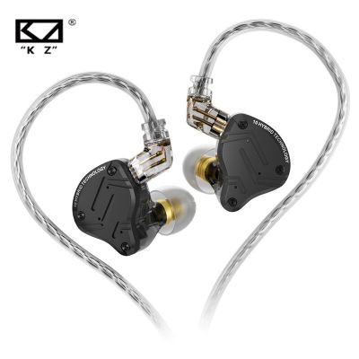 ZZOOI KZ ZS10 PRO X Metal Headset Hybrid drivers HIFI Bass Earbuds In-Ear Monitor Noise Cancelling Earphones ZAS ZAX ZSX ZSNPRO AS16