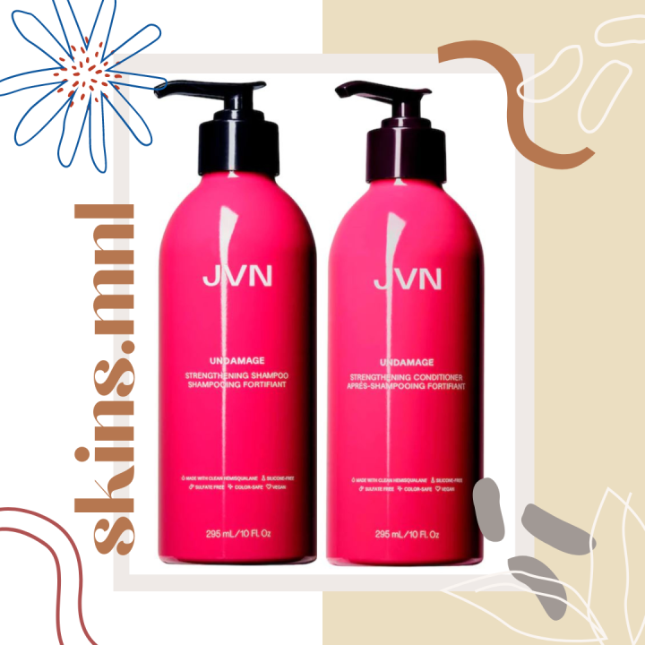 JVN Undamage Strengthening Shampoo or Conditioner + FREEBIE! Lazada PH