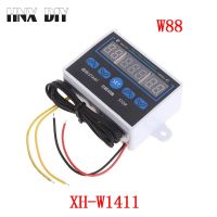 ตัวควบคุมอุณหภูมิ Xh-W1411เทอร์โม Led ดิจิตอลสวิตช์10a 12V/220V เครื่องวัดอุณหภูมิ W88ศิลปะตัวควบคุมอุณหภูมิ W1411