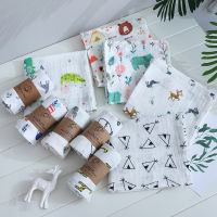 1ชิ้นมัสลินผ้าฝ้าย100 ทารกแรกเกิด Swaddles นุ่มเด็กทารกหญิงผ้าห่มอาบน้ำตาข่ายทารกห่อ Sleepsack รถเข็นเด็กปกเล่นเสื่อ