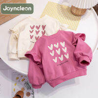 JoynCleon Girls Hoodie เสื้อสวมหัวคอกลมลำลองเสื้อมีฮู้ดพิมพ์ลายอบอุ่นน่ารัก