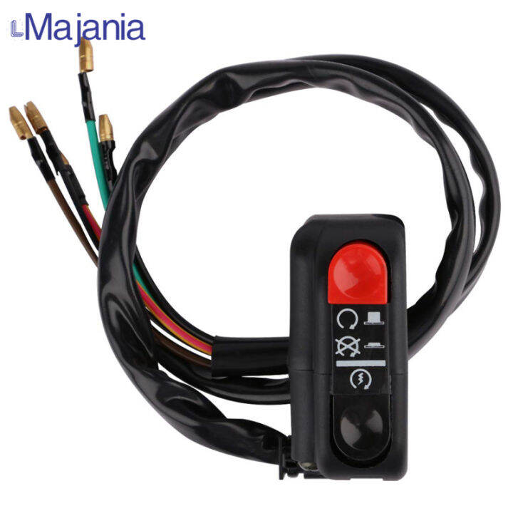 LMajania Rugged Waterproof Ignition Starter Kill Switch Push Button On