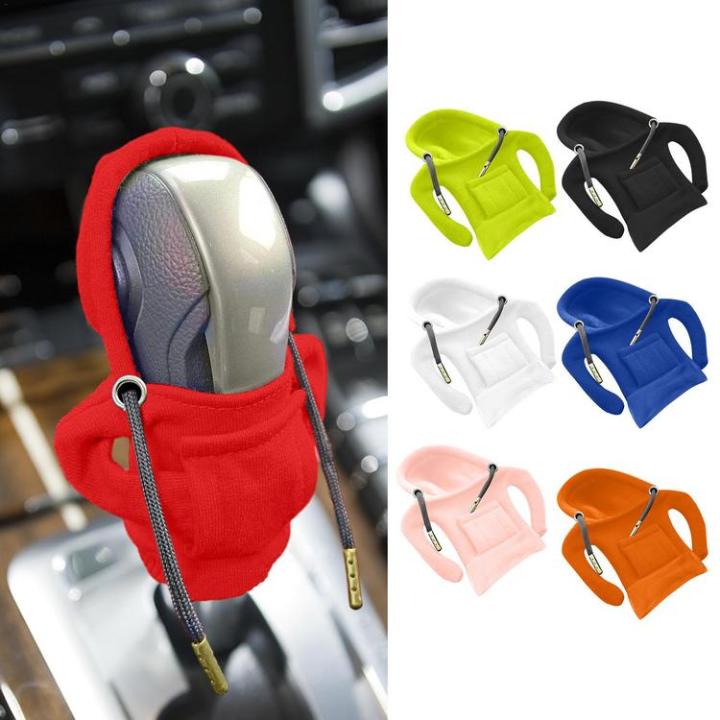 car-gear-knob-cover-mini-hoodie-sweater-car-shifter-knobs-cover-fashionable-hooded-shirt-car-gear-shift-cover-automotive-interior-accessories-for-car-shifter-knobs-liberal
