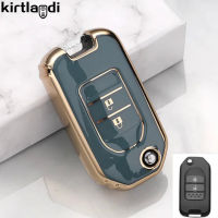 HushdgTPU รถ Remote Key Case สำหรับ Honda Civic CRV CR-V HRV Accord Crider Odyssey Fit Pilot Inspire City Crider อุปกรณ์เสริม Kouh