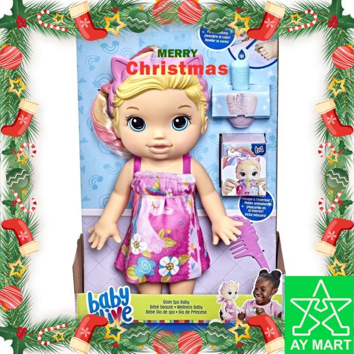 Baby Alive Glam Spa Baby Doll