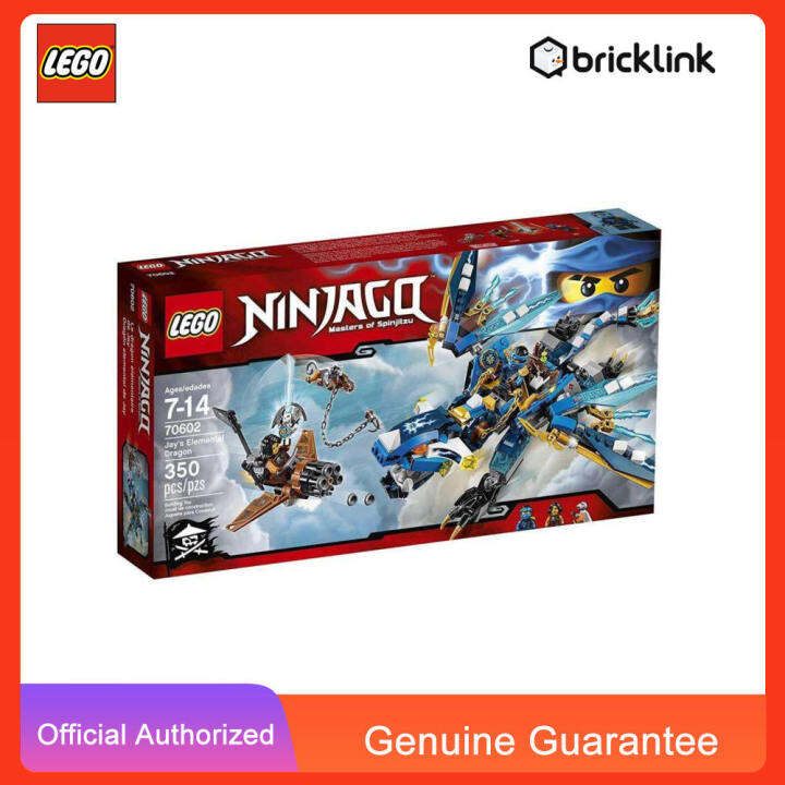 LEGO 70602 Ninjago Jayâ's Elemental Dragon 350pcs 7+ LEGO Building ...