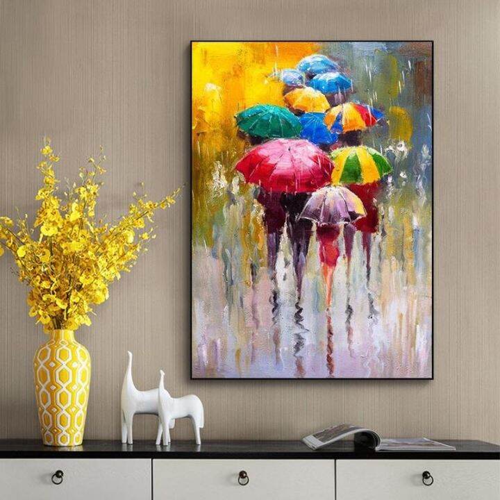 abstract-portrait-oil-paintings-print-on-canvas-art-prints-girl-holding-an-umbrella-wall-art-pictures-home-wall-decoration