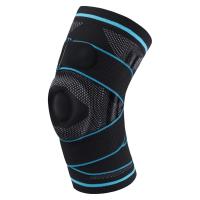 1pc Bike Knee Pad Sleeve Thermal Compression Leg Support Bandage Protector Weight Lifting Basketball Running Bicycle Jogging