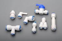 1/4 OD PE TUBE to tube Quick Connector Family drinking water RO filter reverse osmosis system Valves