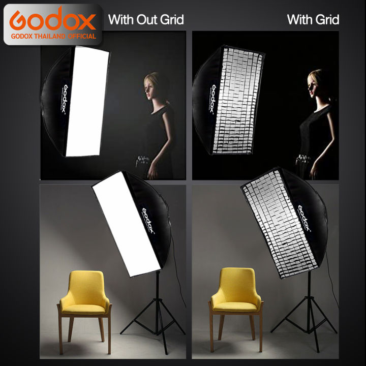 godox-softbox-sb-gusw-50-70-cm-with-grid-bowen-mount-quad-umbrella-softbox-วิดีโอ-รีวิว-live-ถ่ายรูปติบัตร