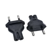 Cee7ยุโรป/16 Eu 2-Pin Power 8 To Cable Figure ปลั๊กไออีซีปลั๊กที่เก็บ C7