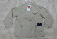 เสื้อช็อป เสื้อช่าง เสื้อช็อปช่าง​ เสื้อทำงาน เสื้อยูนิฟอร์ม​ uniform​ work​ ​shirt มือ 1 ของญี่ปุ่น ไซส์ M