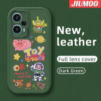 เคส JIUMOO สำหรับ F5 POCO เคสซิลิโคนนิ่มลายการ์ตูนหุ่นยนต์ของเล่นน่ารักดีไซน์ใหม่เคสใส่โทรศัพท์หนังกันกระแทกเลนส์กล้องถ่ายรูปเคสป้องกันรวมทุกอย่าง