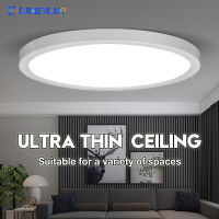 Ultrathin 0.9นิ้ว Led โคมไฟเพดาน6W 9W 13W 18W 24W โคมไฟเพดานสำหรับห้องนั่งเล่น85-265V ไฟ Led สำหรับห้องนอน