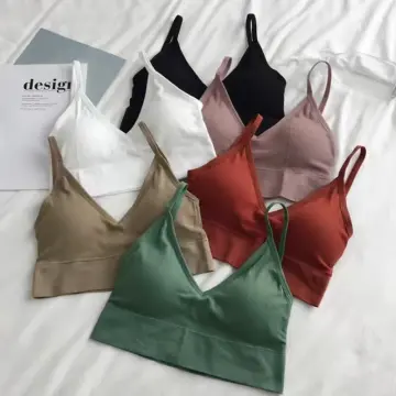 Women Invisible Transparent Plastic Bra Disposable Underwear Clear