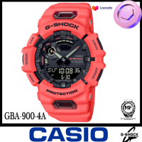 นาฬิกาข้อมือ Casio G-Shock นาฬิกาข้อมือผู้ชาย สายเรซิ่น  รุ่น GBA-900-4A- สีแดง ของใหม่ของแท้100% ประกันศูนย์เซ็นทรัลCMG 1 ปี นาฬิกา