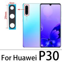 เลนส์กระจกใหม่ของแท้2ชิ้น/ล็อตพร้อมกาวสติ๊กเกอร์สำหรับ Huawei P30 Lite P30 P40 Pro P20 P40 Lite เลนส์กระจกกล้องถ่ายรูปเลนส์กระจกด้วยเครื่องมือ