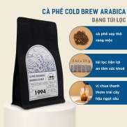 Cà Phê Cold Brew Arabica Cầu Đất Dalat Farm - Túi 125 g