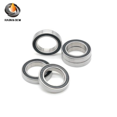 1Pcs 6802 2RS Bearing 15*24*5mm  ABEC-7 Metric Thin Section 61802RS 6802 RS Ball Bearings 6802RS Axles  Bearings Seals