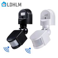 LED Light Motion Sensor 85-265V Automatic Infrared PIR Infrared Detector 180 Degree Rotating Outdoor Timer Switch Motion Sensor