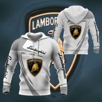 Hoodie 3D Lamborghini Teem Racing All Over Printed For Gift Full Size -1