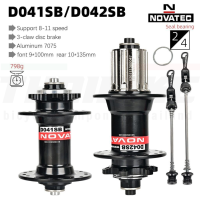 ดุมจักรยานดิสเบรค NOVATEC รุ่น D041SB/D042SB 28/32/36 รูพร้อมแกนปลด