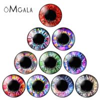 In Pairs Colorful 8 30mm cabochons Glass Dolls Eyes Crafts Children Accessories