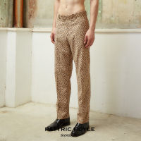 PATTRICBOYLE / ETT / TIGER PRINT CORDUROY TROUSERS กางเกงขายาว ผ้าลูกฟูก ลายพิมพ์ เสือ / ETT06104PR 06