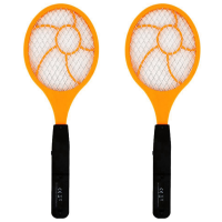 2X LED Electric Mosquito Swatter Flyswatter Electric Tennis Racket 44 X15.5 Wasp Mosquito