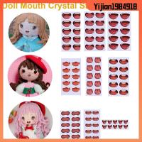 YIJIAN1984918 ใหม่ น่ารัก สติ๊กเกอร์ สติ๊กเกอร์แปะปากการ์ตูน Face Organ Paster MouthChips Paper ตุ๊กตาอะนิเมะหุ่น