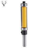 【hot】☫┋✼  1/4  Shank Milling Cutter Straight Router Bit with Top and Bottom Trimming Woodworking Tools