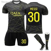 30 2223 Paris three jersey Lionel messi and page 7 socks football suit children