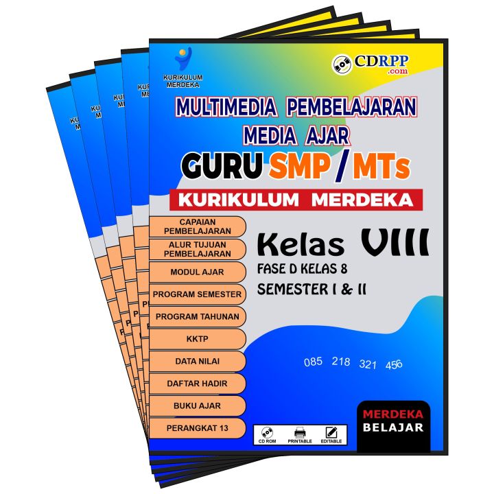 RPP SMP Kelas VIII Kurikulum Merdeka Modul Ajar | Lazada Indonesia