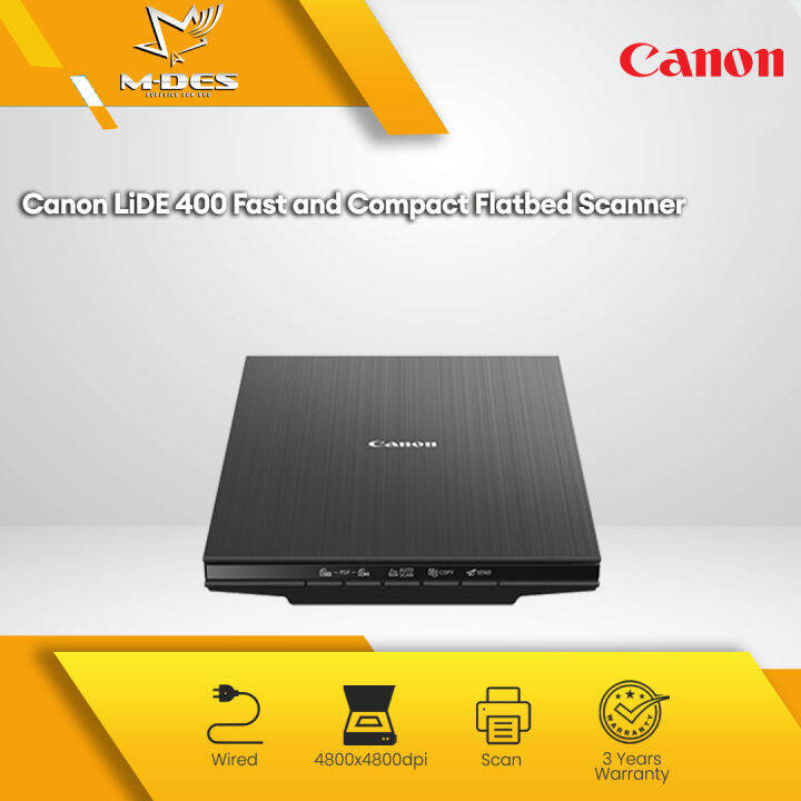 [FAST SHIP] Canon LiDE 400 Scanner Fast and Compact Flatbed Scanner