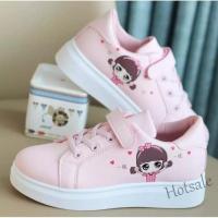 【hot sale】 ✟♝✈ C19 Grisea Childrens Sneakers Breathable Anti Slip Pink Girl