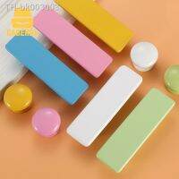 ﹍✸♝ Colorful Children Handles Wooden Drawer Knobs Handles for Cabinets and Drawers Pink White Blue Wardrobe Pulls Cupboard Handles