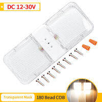 DC12-30V รถบรรทุกไฟอ่านหนังสือซัง LED แผง108LEDs โคมไฟลูกปัดรถโดมแสงที่มีความรู้สึกสัมผัสสวิทช์โคมไฟรถบรรทุกติดด้วยตนเอง