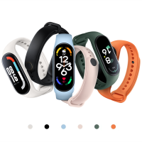 Silicone Bracelet For Xiaomi Mi Band 7 6 5 4 Sport Replacement Wristband Correa For MiBand 7 6 5 4 3 Smartwatch Belt Band7 Strap Smartwatches