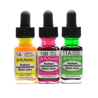 Dr.ph.martin S Transparent Watercolor Pigment Iiquid Color Ink 15Ml CONCENTRATED Ink Fountain Pen Calligraphy Available