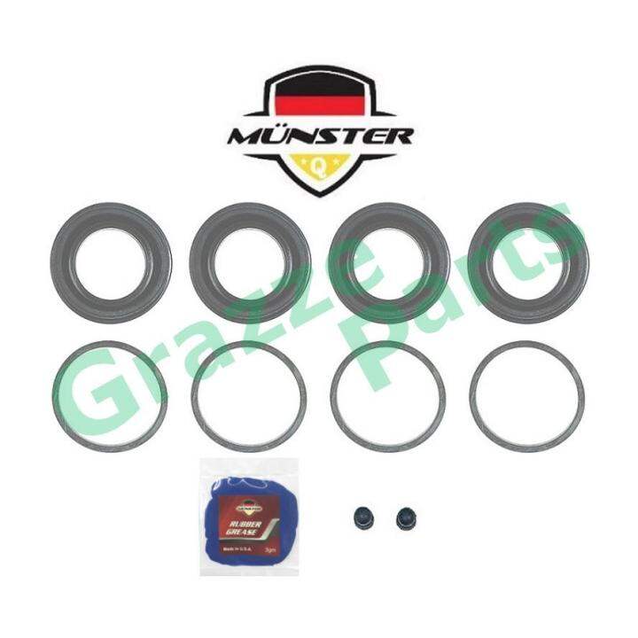 Rear Disc Brake Caliper Repair Kit For Hyundai Elantra (2007-2012) & Kia Soul (2010-2013) - 2 Pack