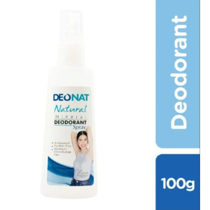 Deonat Natural Mineral Deodorant Spray 100ml | Lazada PH