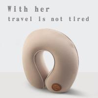 Car Universal U Shaped Travel Pillow Neck Auto Pillow Breathable fabric+Space memory sponge Headrest Travel Camping Head Rest Seat Cushions