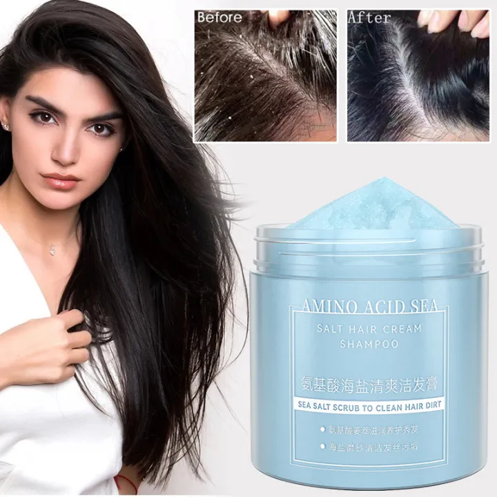 CCA Sea Salt Shampoo 250g Deeply Clean The Scalp Reduce Dandruff Refreshing Oil Control Soothing Scalp CCA Sea Salt Shampoo 250g Deeply Clean The Scalp Reduce Dandruff Refreshing Oil Control Soothing Scalp
