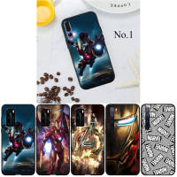 SS22 IRON MAN อ่อนนุ่ม High Quality ซิลิโคน TPU Phone เคสโทรศัพท์ ปก หรับ Huawei P10 P20 P30 Pro Lite Y5P Y6 Y6P Y7A Y8P Y9A Y8S Y9S Y7 Y9 Prime