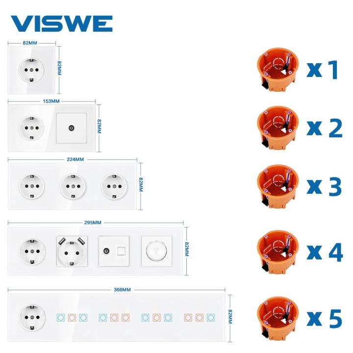 new-popular89-eu-usb-wallsocket-พร้อม-usb-สำหรับ-homeports-5v-2-1afull-glass-mirror-แผงกระจกปลั๊กผนัง-f801-gr02