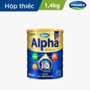 Date T10 24 Sữa bột Dielac Alpha Gold 4 - lon 1.4kg cho trẻ từ 2- 6 tuổi