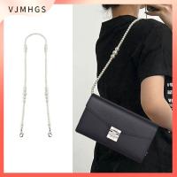 VJMHGS 80/100/120ซม. สายรัดมุก ดีไอวาย อะไหล่สำหรับเปลี่ยน สายคล้องกระเป๋า แฟชั่นสำหรับผู้หญิง สายคล้องไหล่ ถุงใส่ของ