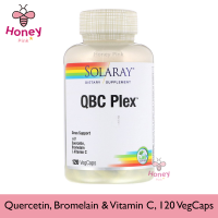 Solaray, Quercetin, Bromelain &amp; Vitamin C, 120 VegCaps