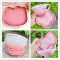 bowl Cartoon ceramics Bowl Dish Tea Cup breakfast bowl Bowl Dessert bowl Children tableware Kitchen Household Dinnerware