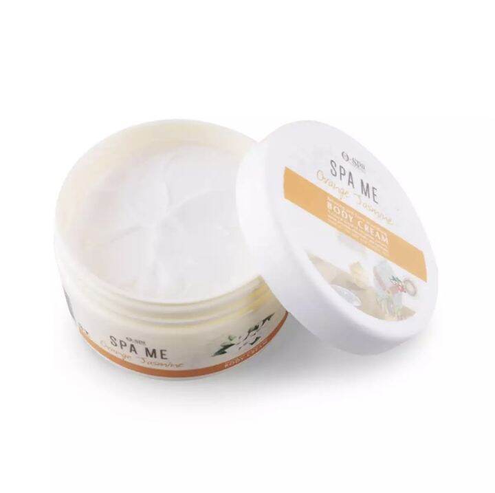 o-spa-natural-spa-me-body-cream-orange-jasmine-200-ml-โอสปา-บอดี้ครีม-ครีมบำรุงผิว-กลิ่นดอกแก้ว-200ml